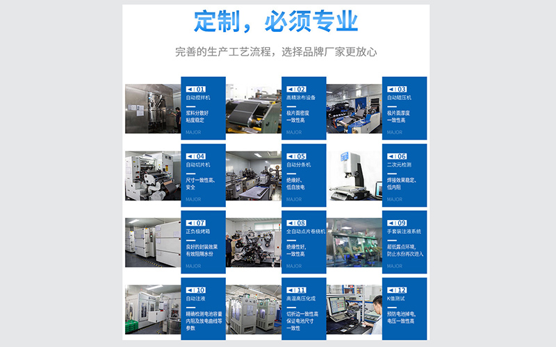 聚合物锂电池754068-2400mAh